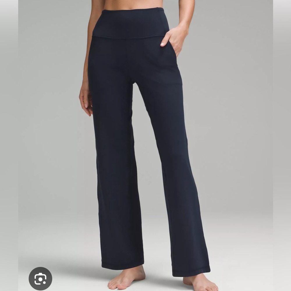 Lululemon align high rise wide leg pants size 10